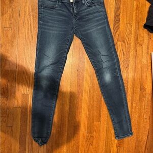 American Eagle Outfitters Deep Indigo Skinny Jeans